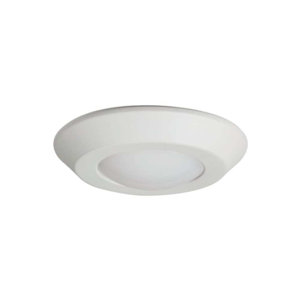 Halo Downlight 4″ Matte Soft White 8W 600 Lumen Backlit LED - Flockneti