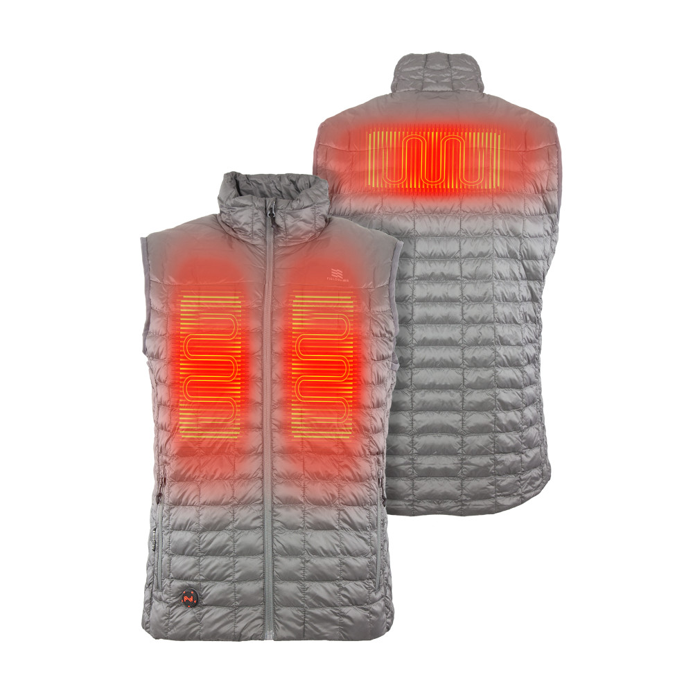 Mobile Warming Backcountry Vest Mens 7.4V Slate Large - Flockneti