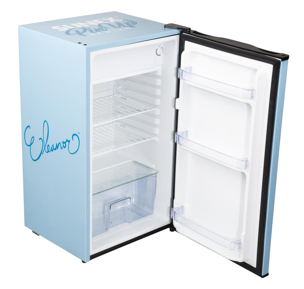 Sunex Eleanor 3.2Cu Ft Shop Fridge – Pin Up Series - Flockneti