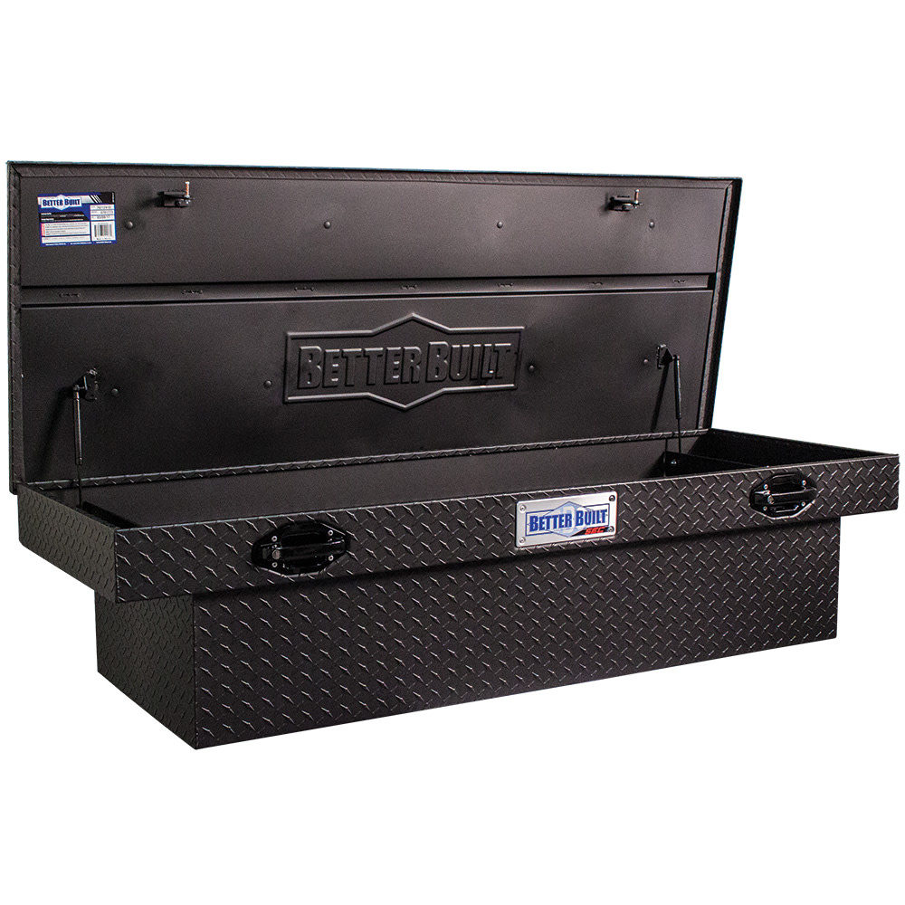 Better Built 69″ SEC Saddle Truck Tool Box DEEP & WIDE MATTE BLACK - Flockneti