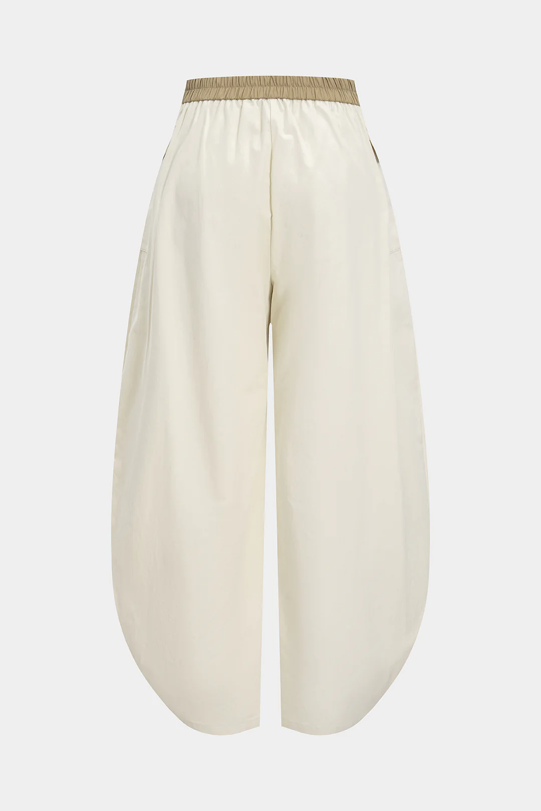 Asymmetrical Button Wide Leg Trousers - Flockneti