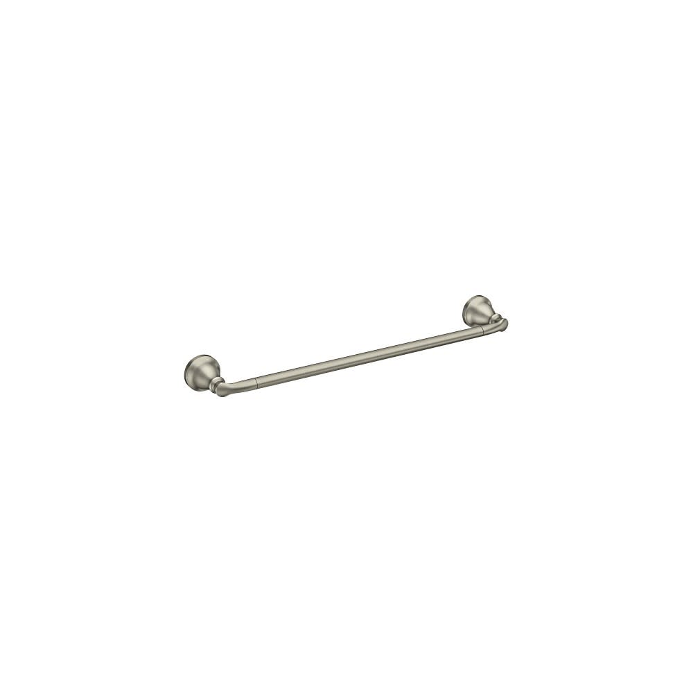 Moen Hilliard Towel Bar Brushed Nickel 24″ - Flockneti