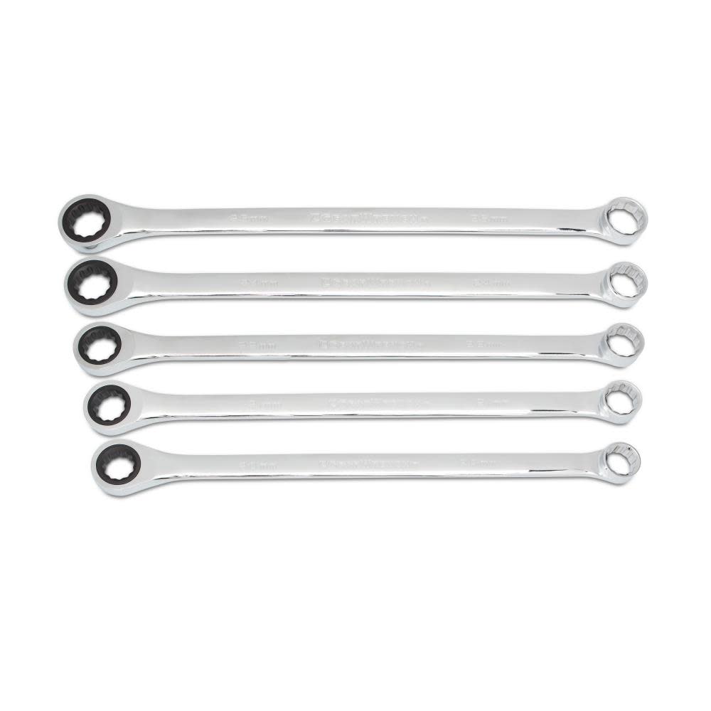 GEARWRENCH Double Box Ratcheting Wrench Set 12 Pc. XL GearBox Metric - Flockneti