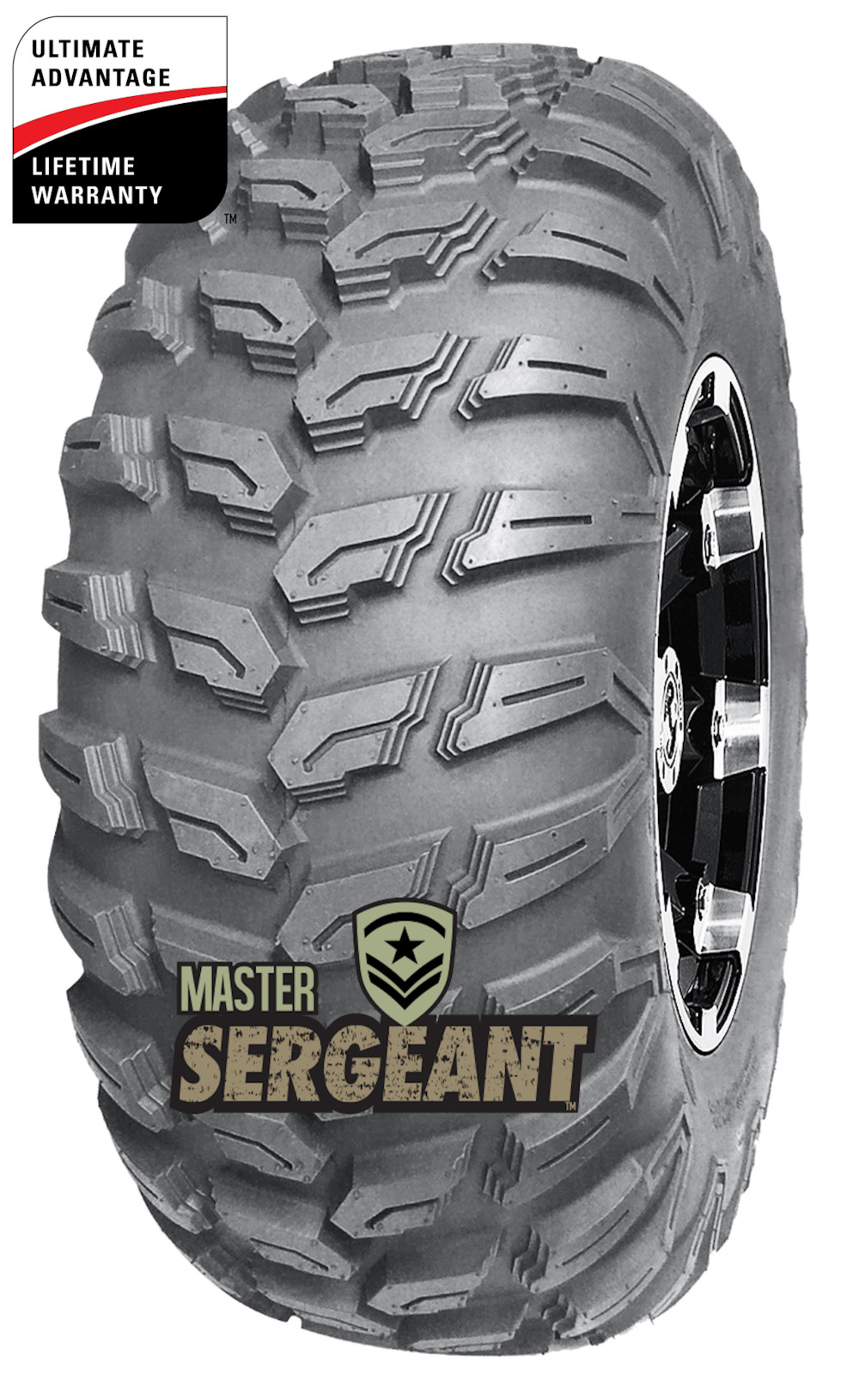 Master ATV 26×11.00R14 6P TL Sergeant ATV Tire (Tire Only) - Flockneti