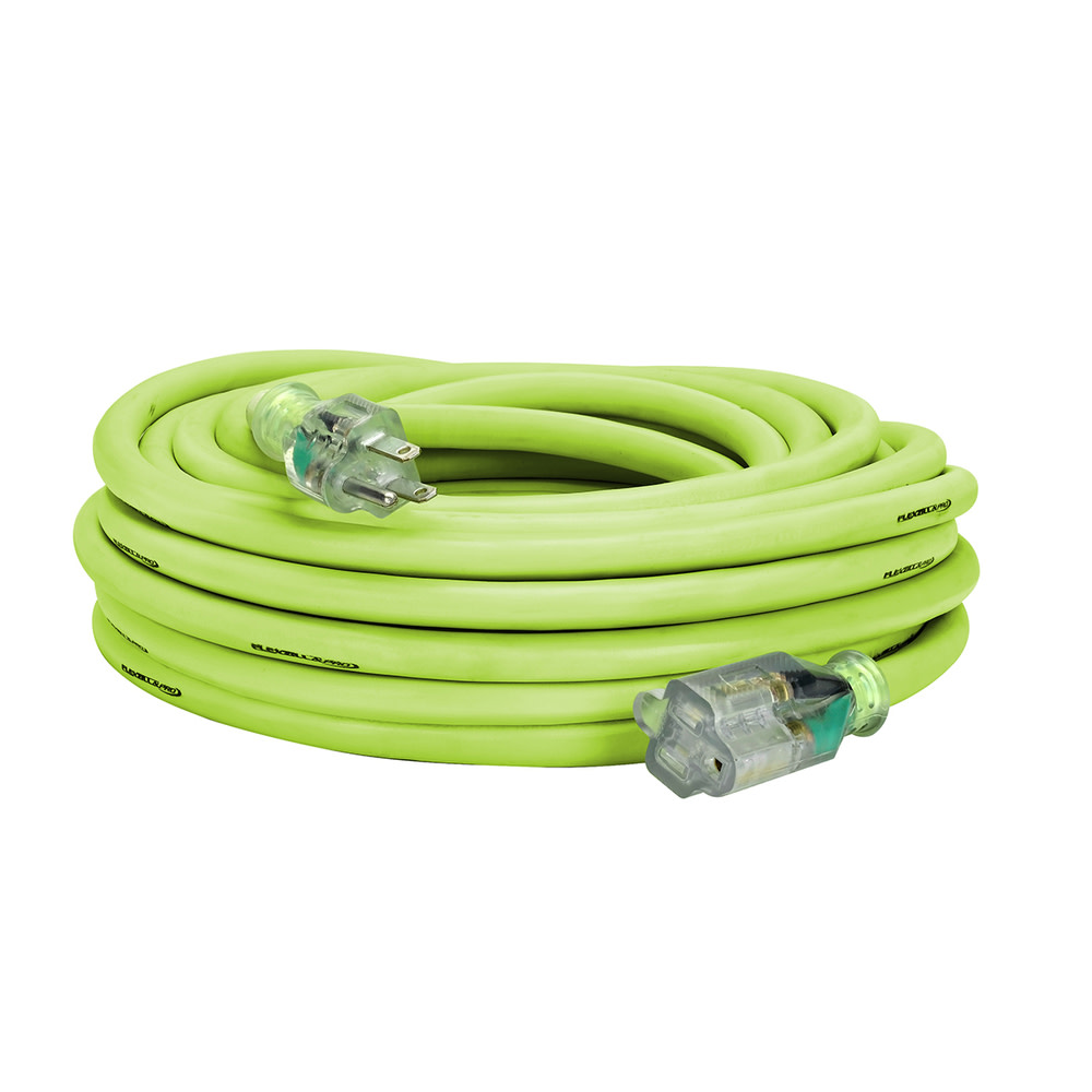 Flexzilla 50 ft. Pro Extension Cord 10/3 AWG - Flockneti