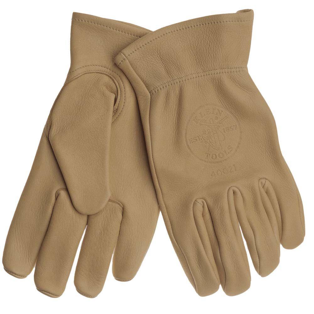 Klein Tools Cowhide Work Gloves Medium - Flockneti