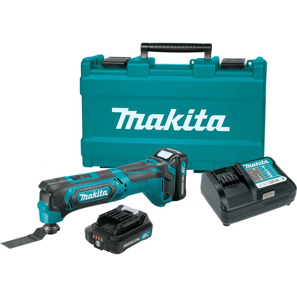 Makita 12 Volt Max CXT Lithium-Ion Cordless Multi-Tool Kit (2.0Ah) - Flockneti