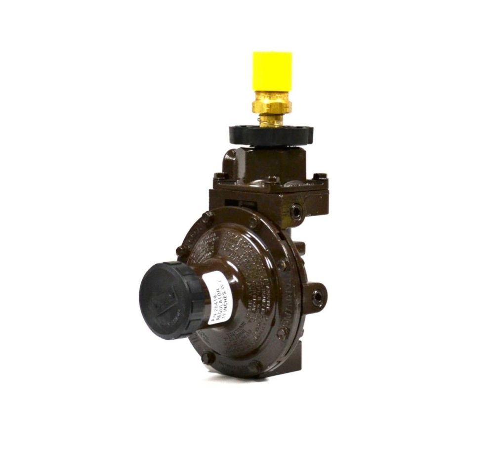 LB White Propane Regulator with Hand Wheel Connector - Flockneti