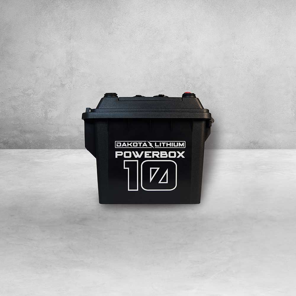 Dakota Lithium 12V 10Ah Power Box 10 Battery with Charger - Flockneti