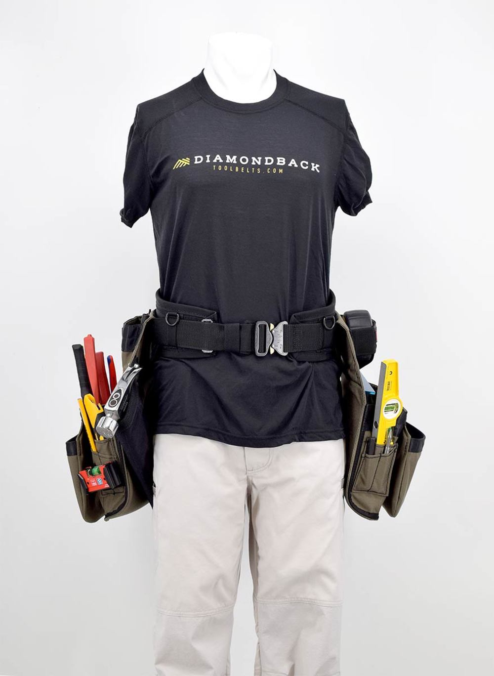 Diamondback Toolbelts Ranger Green Right Hand Small Grrande 2.0 Tool Pouch - Flockneti