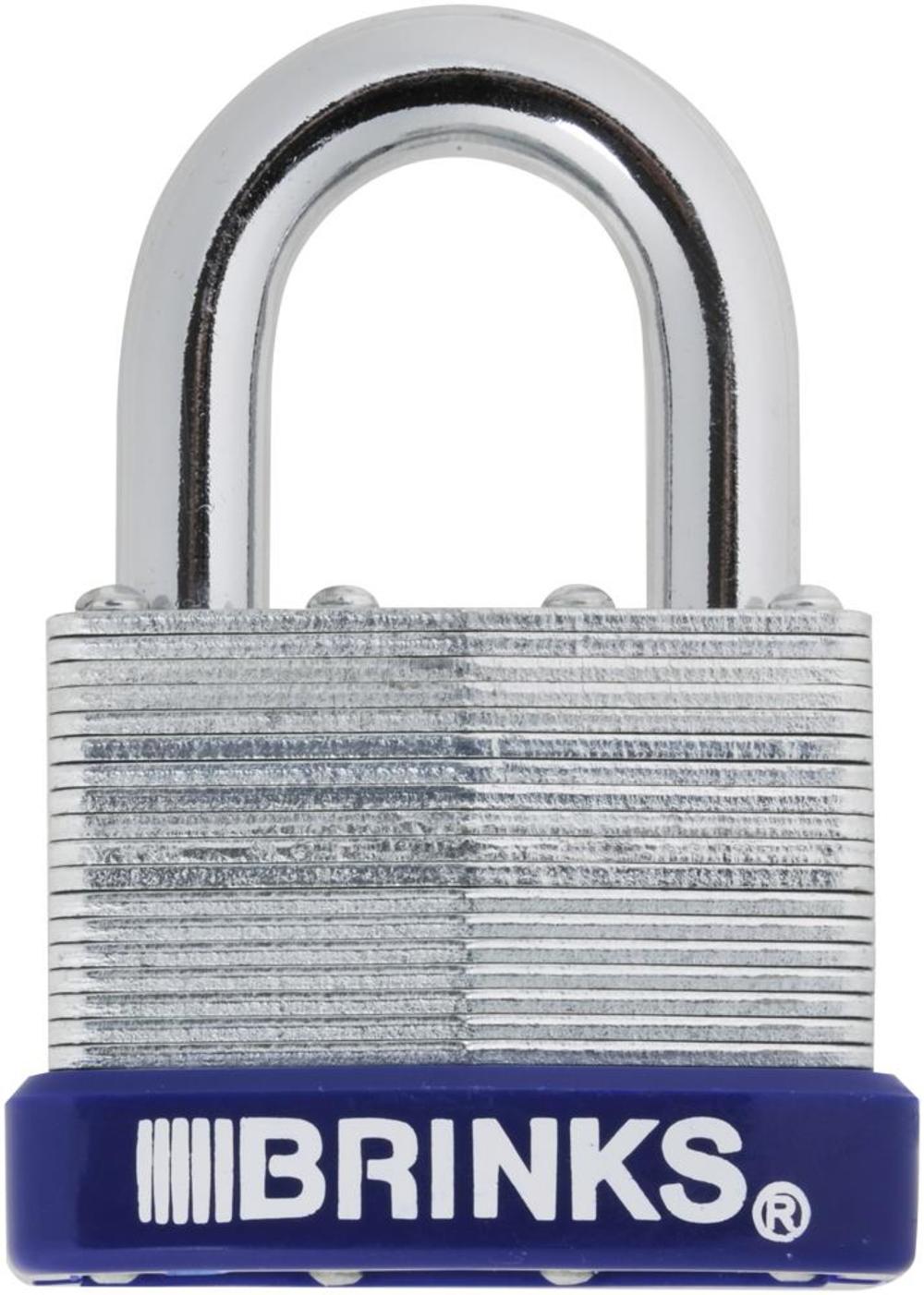 Brinks 50 mm Laminated Steel Padlock - Flockneti