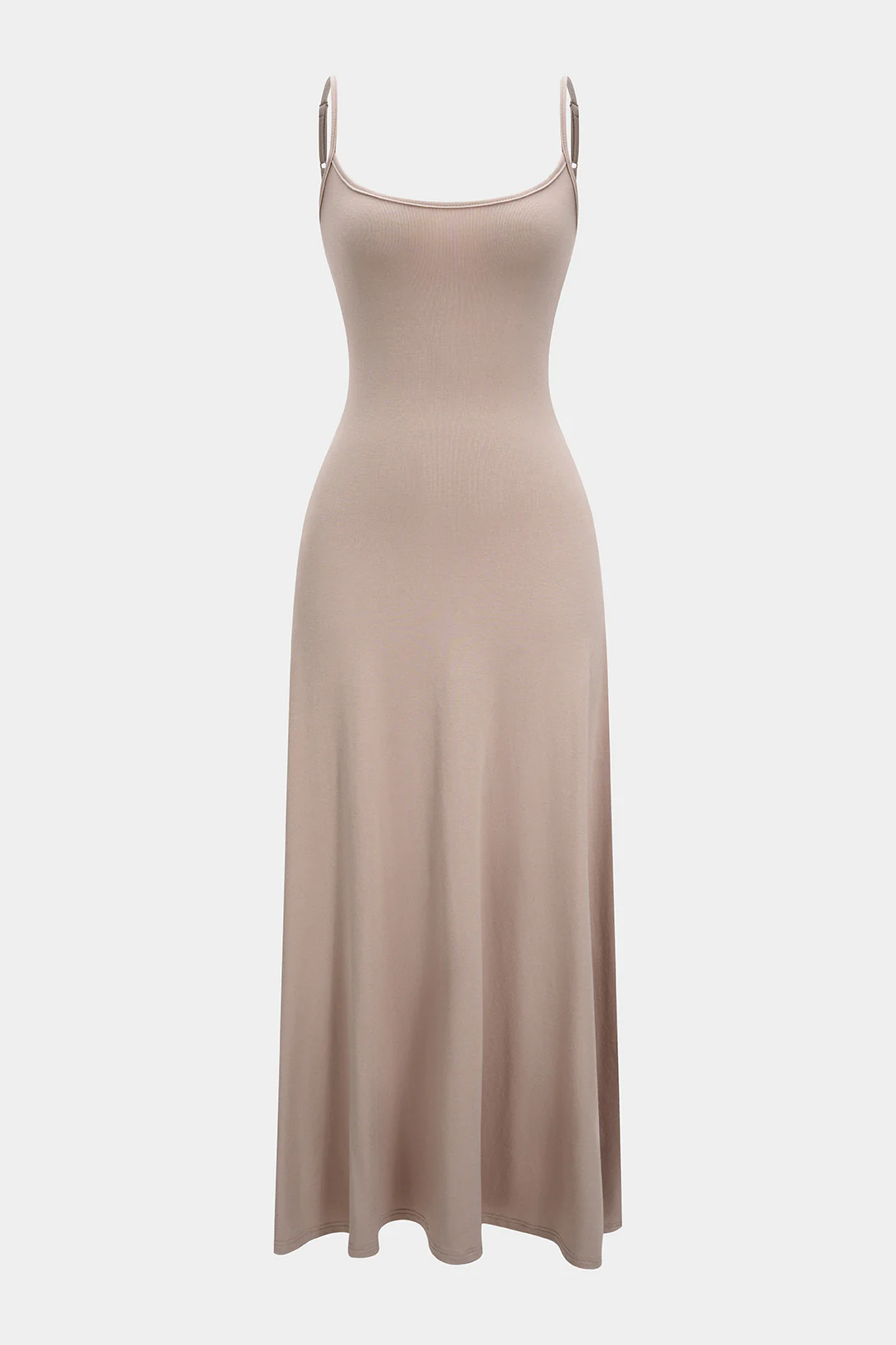 Solid Slip Sleeveless Dress - Flockneti