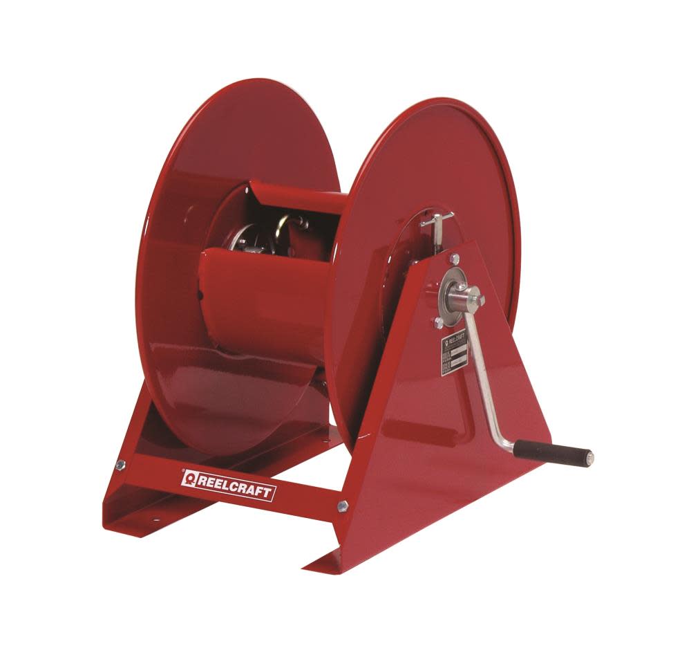 Reelcraft Hand Crank Hose Reel – 1/2 In. x 175 Ft. 1000 PSI Without Hose - Flockneti