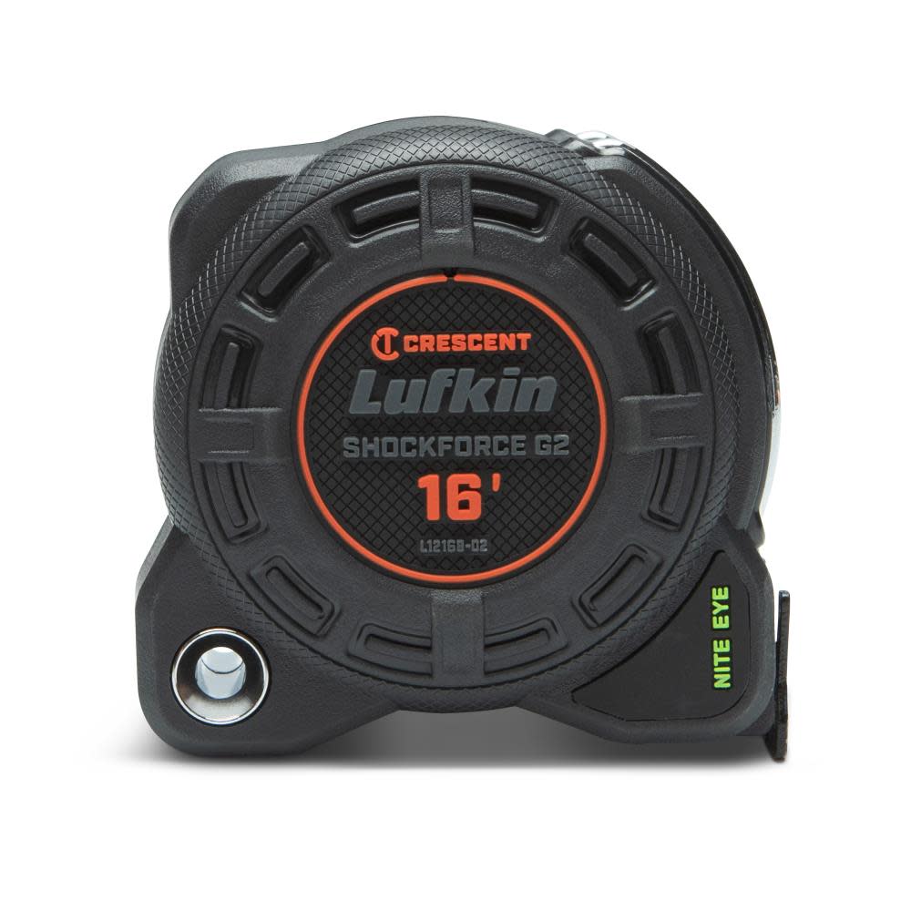 Crescent Shockforce Nite Eye G2 Tape Measure 1 1/4″ x 16′ - Flockneti