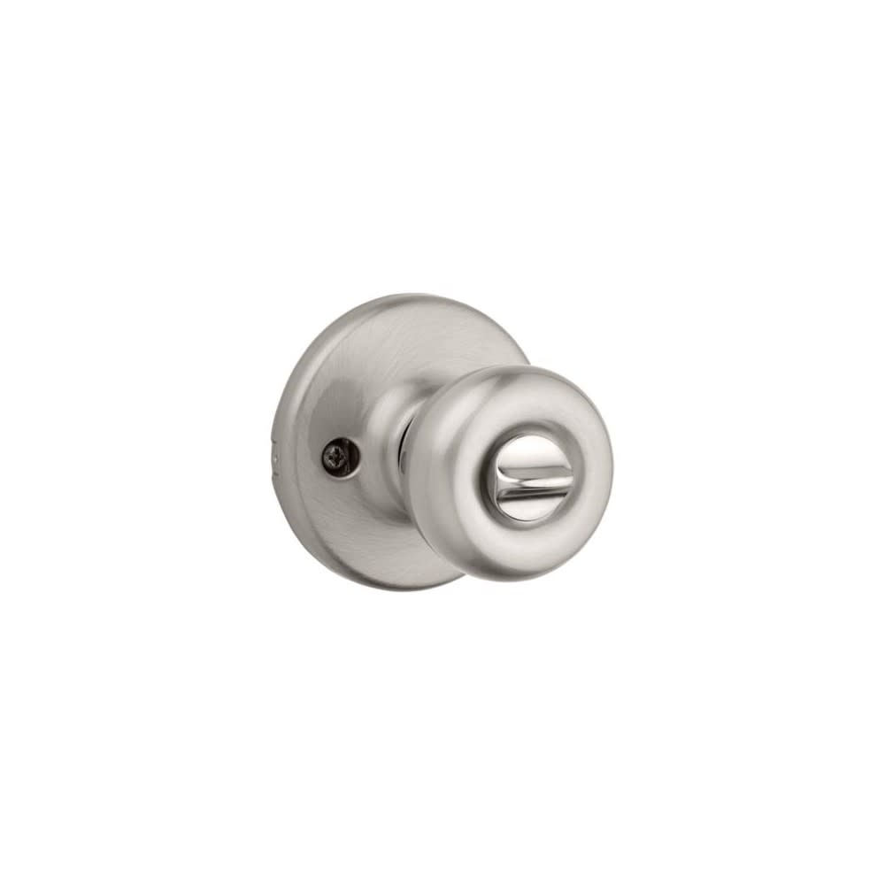 Kwikset Tylo Door Knob SmartKey Satin Chrome Keyed Entry Round - Flockneti