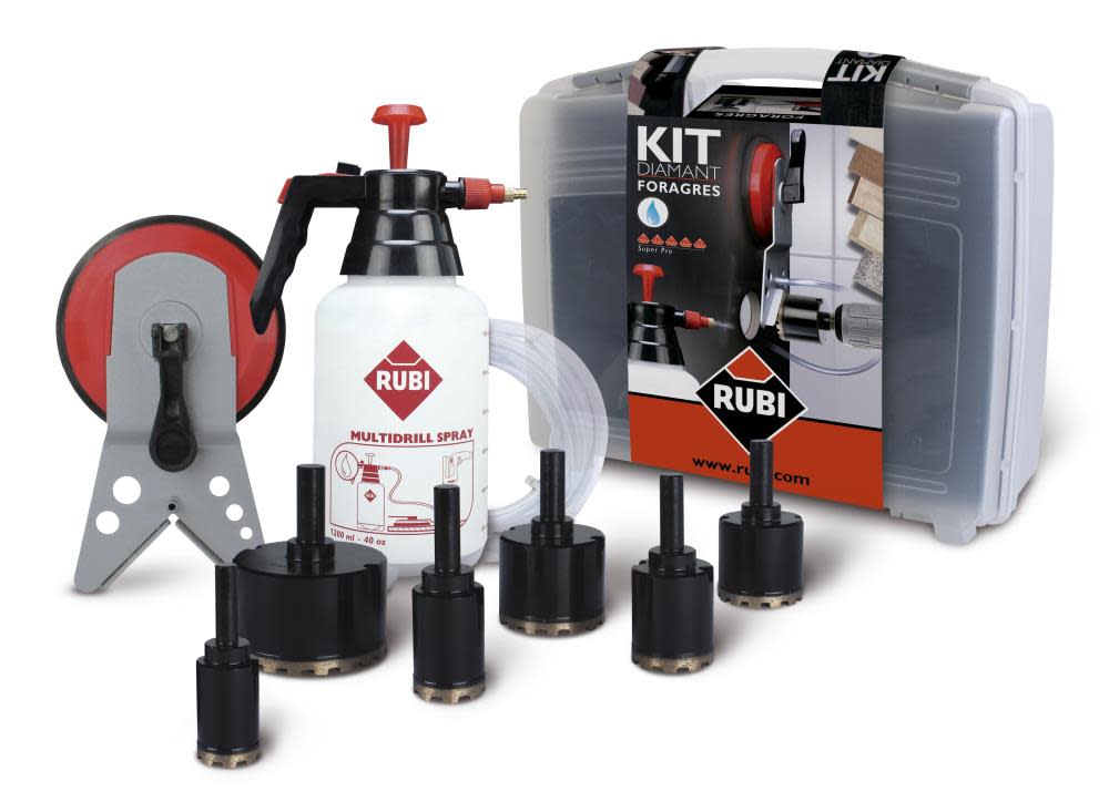 Rubi Tools Diamond Drilling Kit (Foragres) - Flockneti