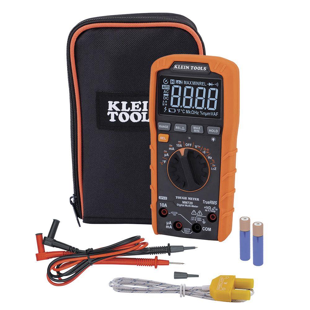Klein Tools Digital Multimeter TRMS Auto 1000V - Flockneti