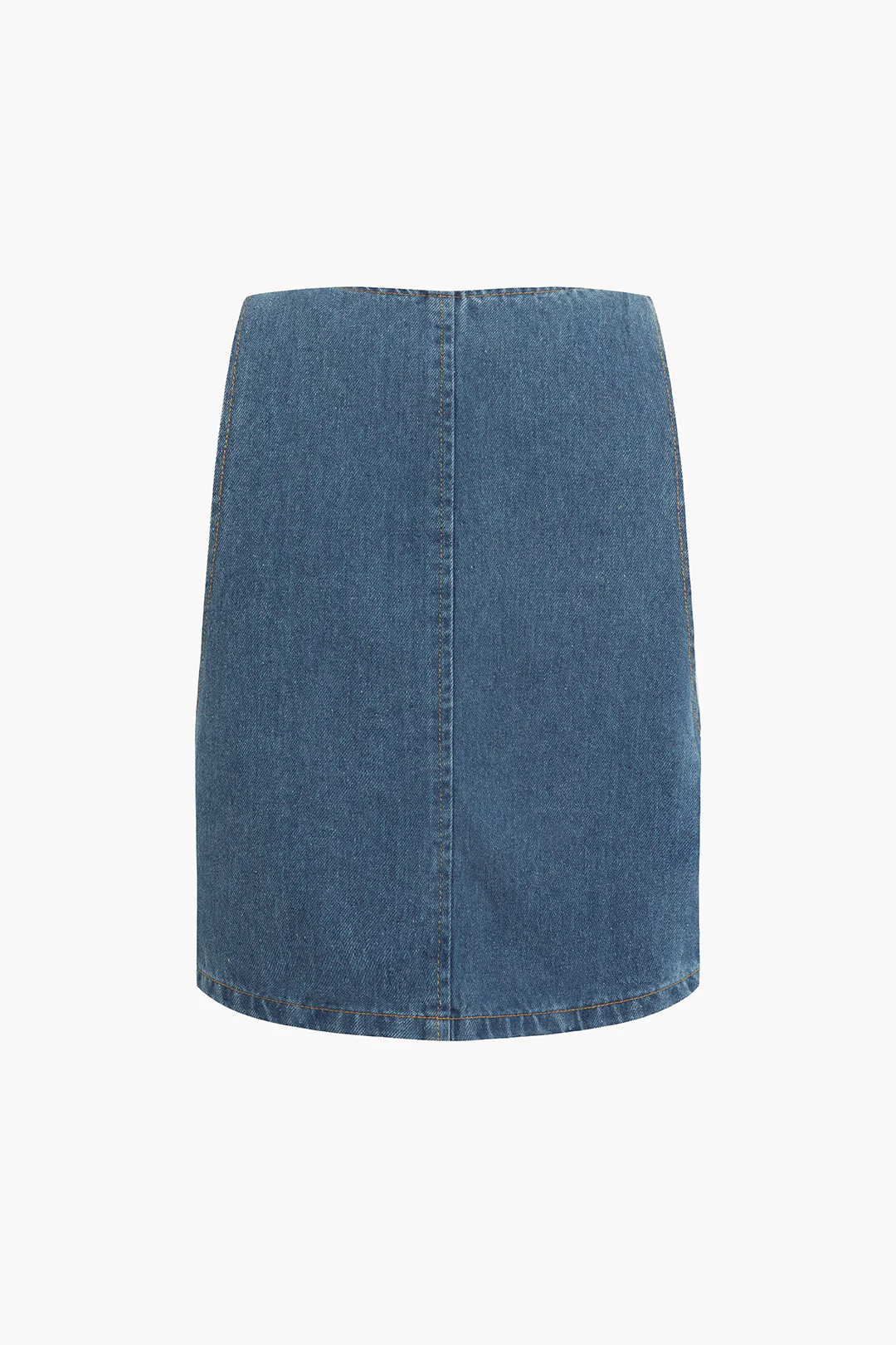 Denim Button V-Neck Vest - Flockneti