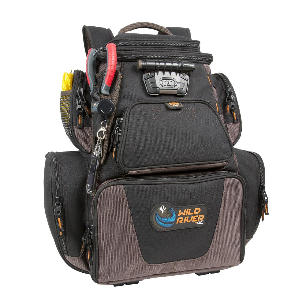 CLC Tackle Tek Nomad XP Lighted Backpack with USB Charging System - Flockneti
