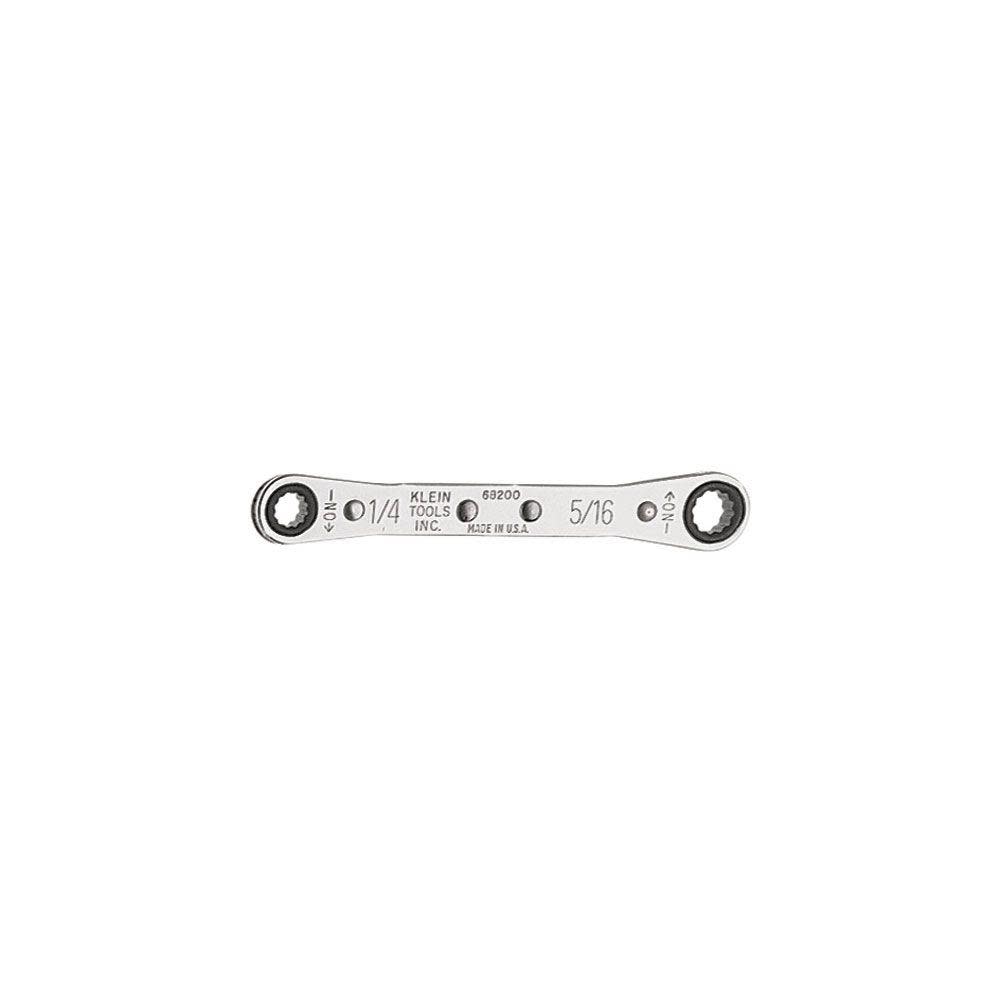 Klein Tools Ratcheting Box Wrench 1/4″ X 5/16″ - Flockneti