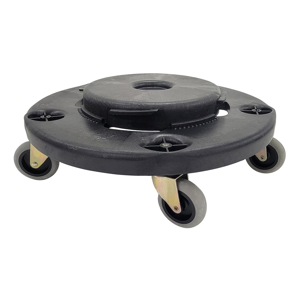 Magnum Tool Group Pro Series Dolly for 55 Gallon Plastic Trash Can Black - Flockneti