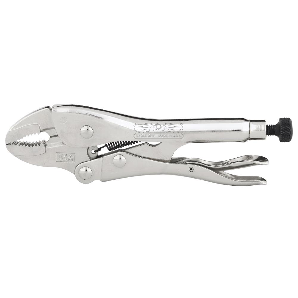 Malco Products Curved Jaw Locking Pliers 7″ with Wire Cutter - Flockneti