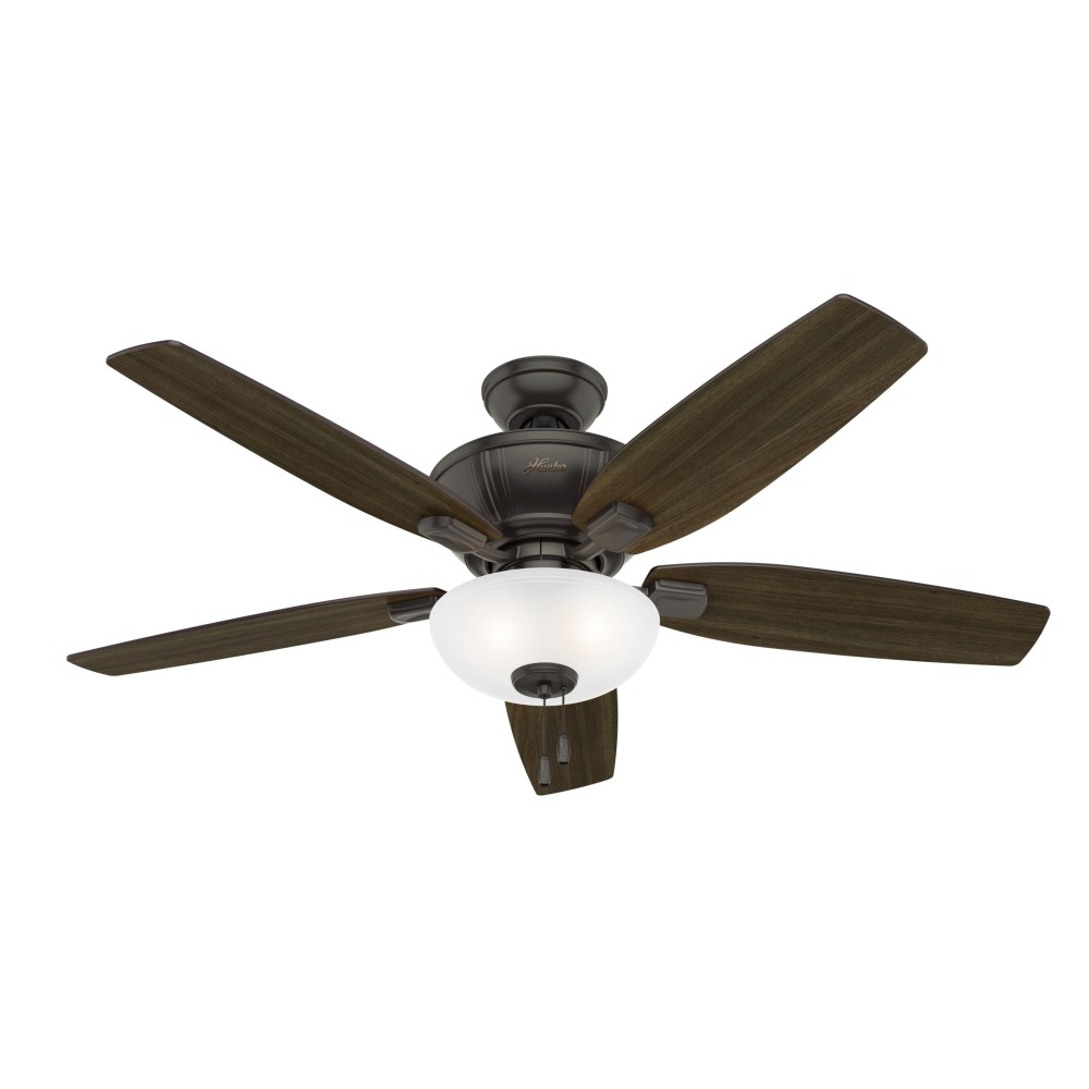 Hunter Fan Kenbridge Ceiling Fan 52″ Noble Bronze Dark Walnut - Flockneti