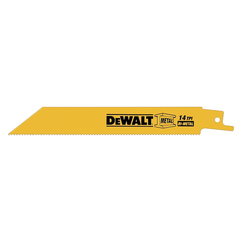 DEWALT 12-in 14 TPI Straight Back Blades (5) - Flockneti