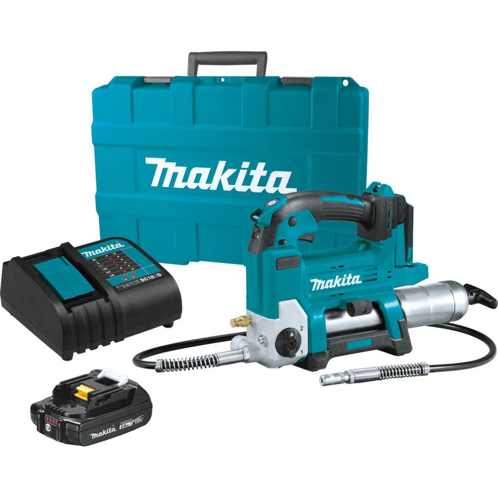 Makita 18V LXT Grease Gun Kit Lithium Ion Grease Gun Kit - Flockneti