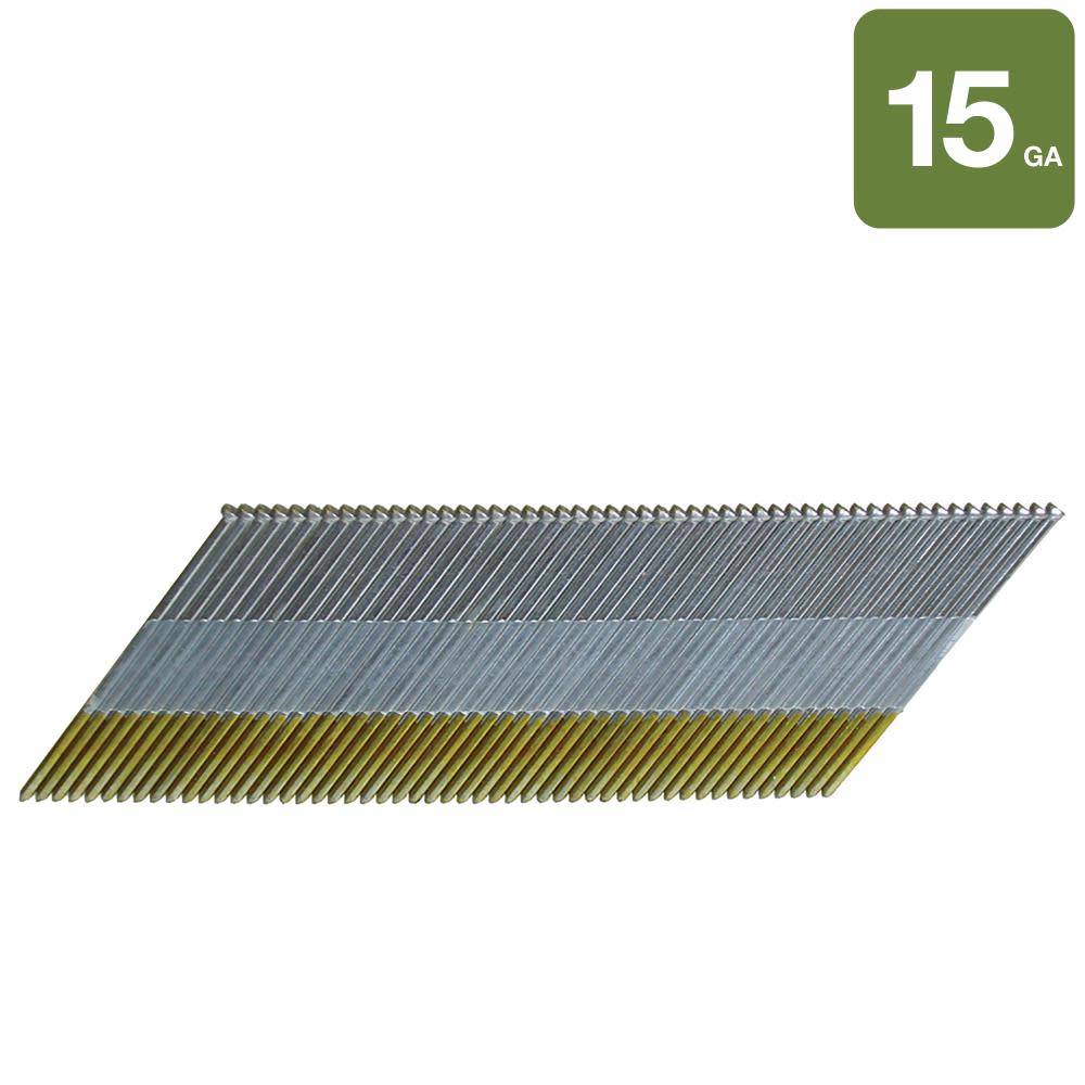 Metabo HPT 2″ 15 Gauge Galvanized Angled Finish Nails 1000qty - Flockneti