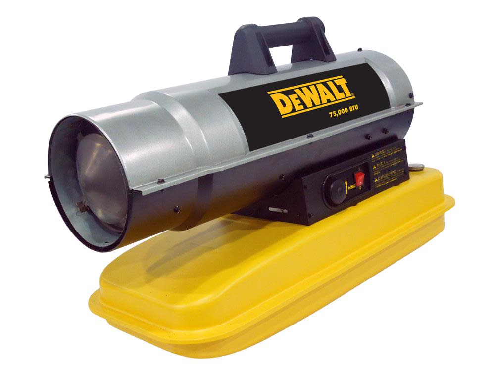 DEWALT Recondition 75000 BTU Forced Air Kerosene Job Site - Flockneti