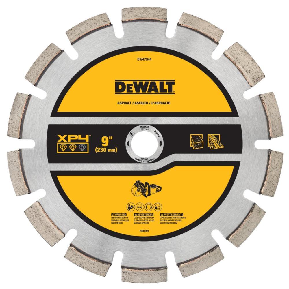 DEWALT Diamond Blade 9″ SEGMENTED XP4 ASPHALT - Flockneti