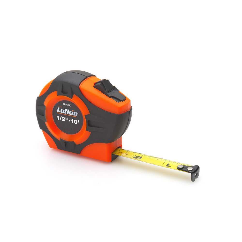 Crescent Lufkin Tape Measure 1 In. x 25 Ft. Hi-Viz Orange P1000 - Flockneti