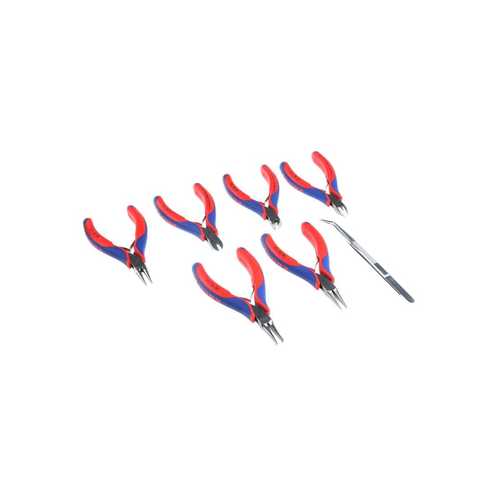 Knipex Electronic Pliers Set in Polyester Case 7pc - Flockneti