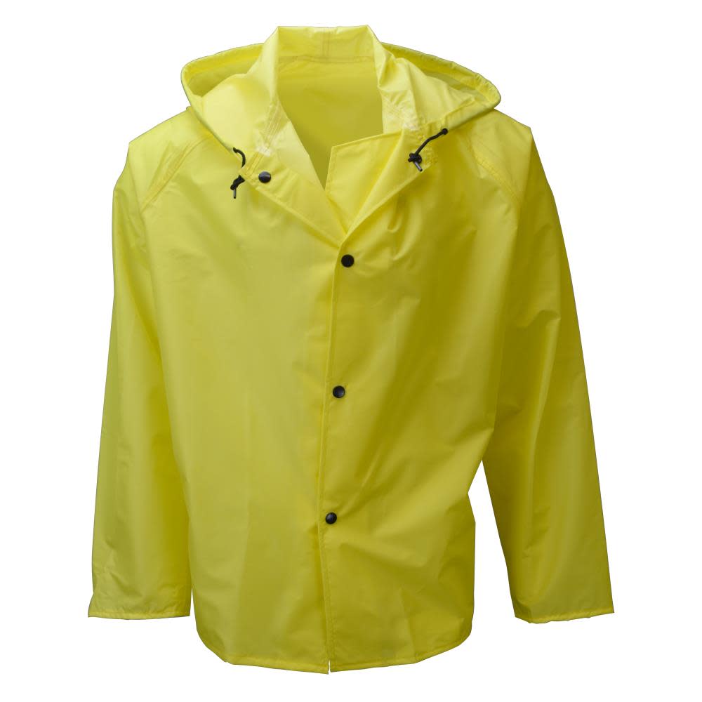 Neese Flame Resistant Cool Rain Wear Jacket Yellow XL - Flockneti