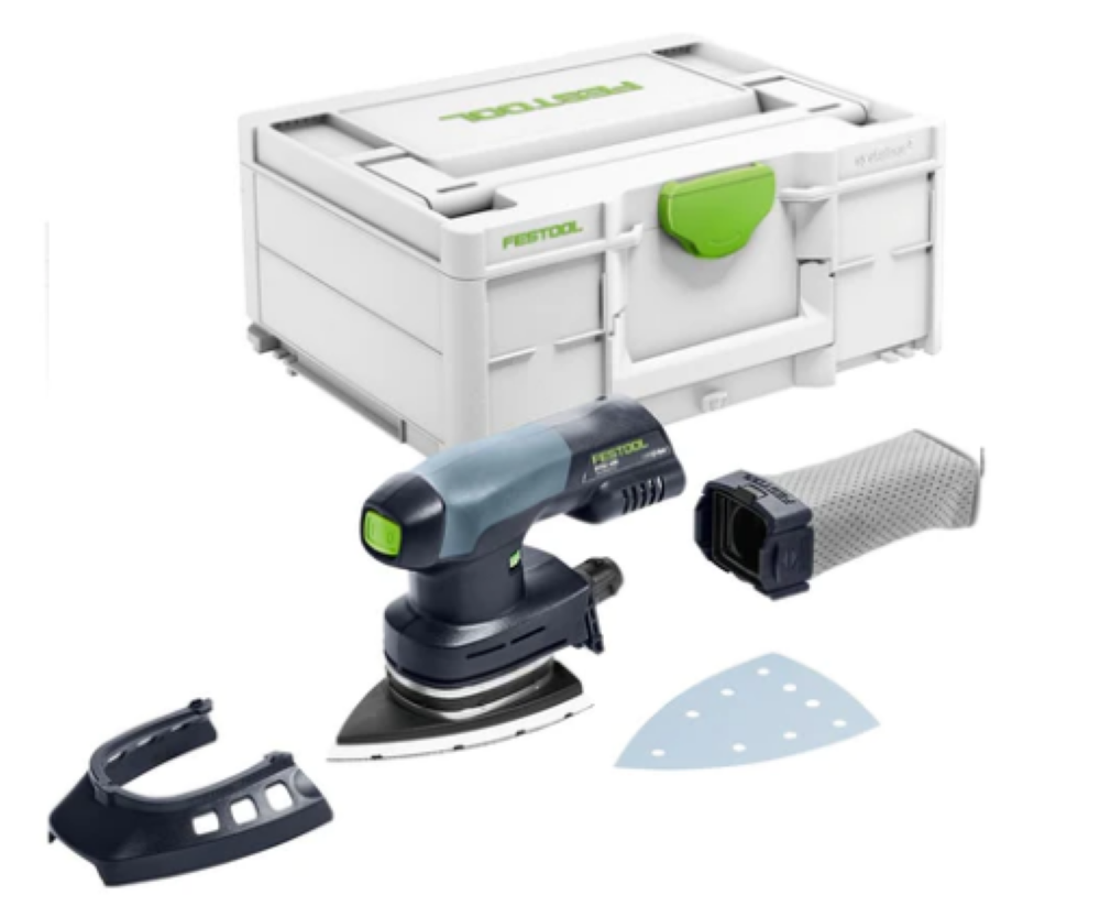 Festool Festool Delta Sander DTSC 400-Basic Cordless Bare Tool - Flockneti