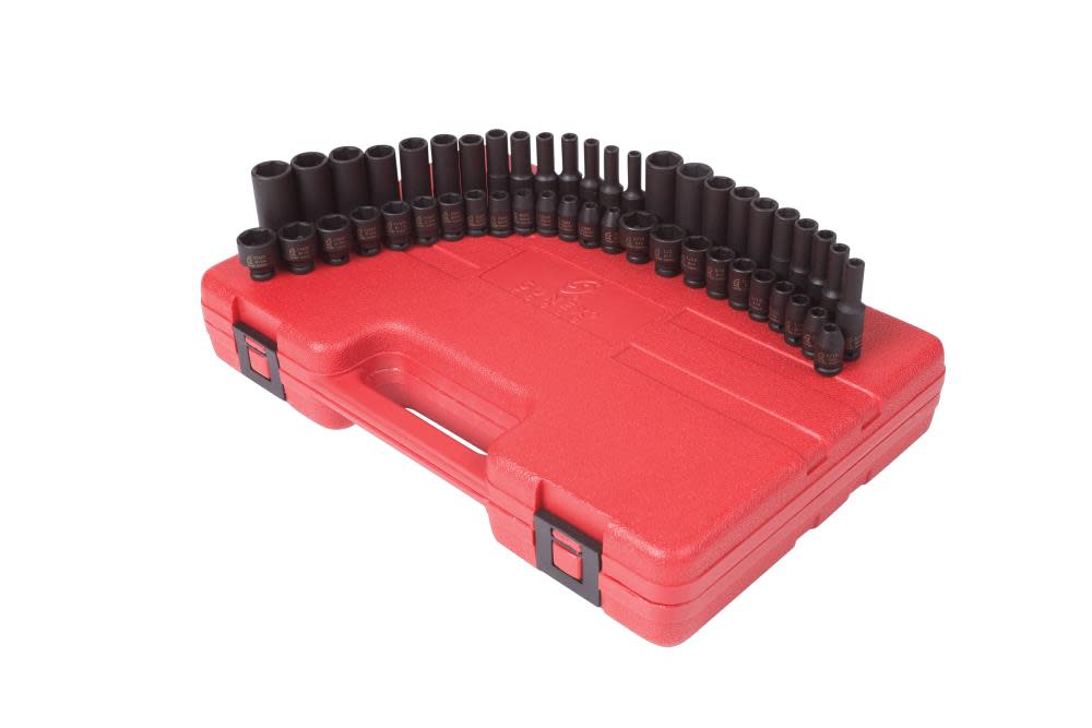 Sunex 1/4 In. Dr. 48 pc. Master Impact Socket Set - Flockneti