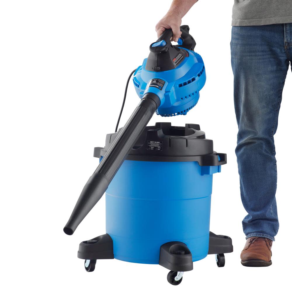Vacmaster 10 Gallon Wet/Dry Vac with Detachable Blower - Flockneti
