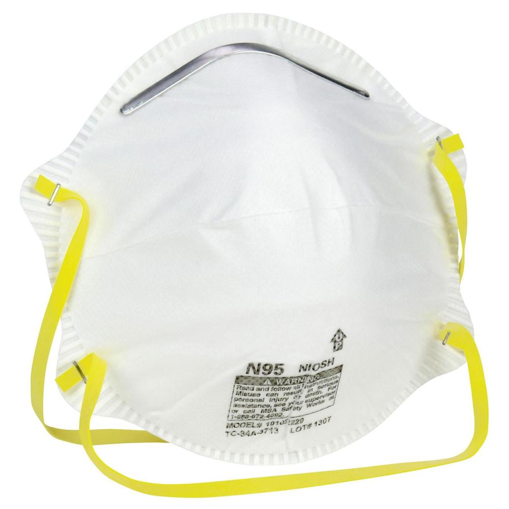 Protective Industrial Products Safety Works N95 Disposable Harmful Dust Respirator 20pk - Flockneti