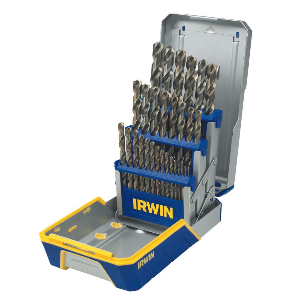 Irwin 29pc Cobalt Industrial Drill Bit Set - Flockneti