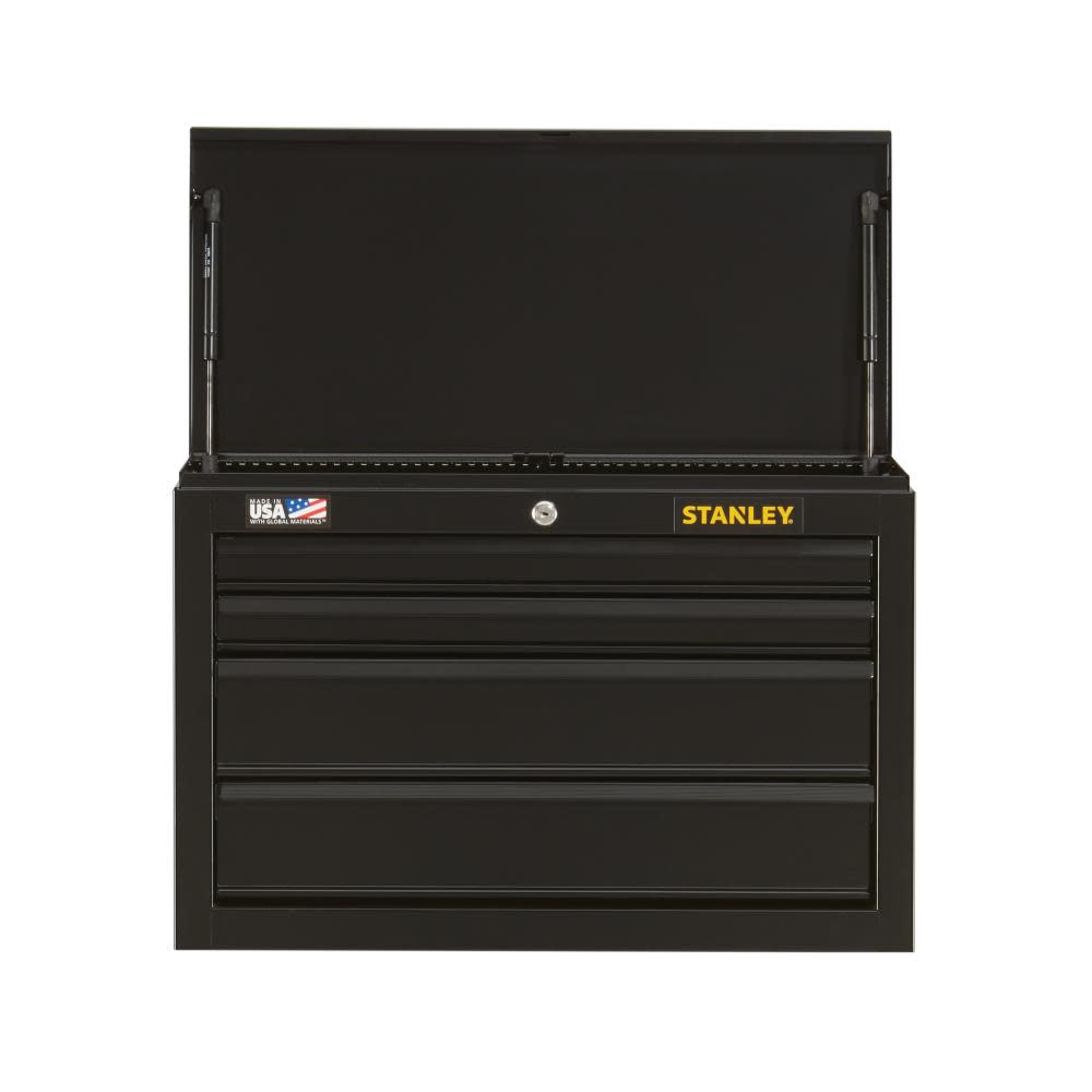 Stanley 26 in. W 100 Series 4-Drawer Tool Chest - Flockneti