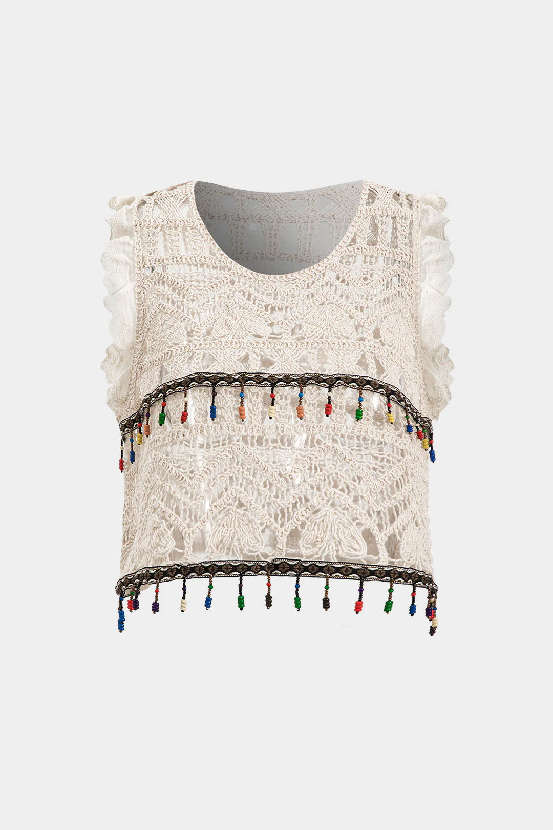 Cut Out Sleeveless Tank Top - Flockneti