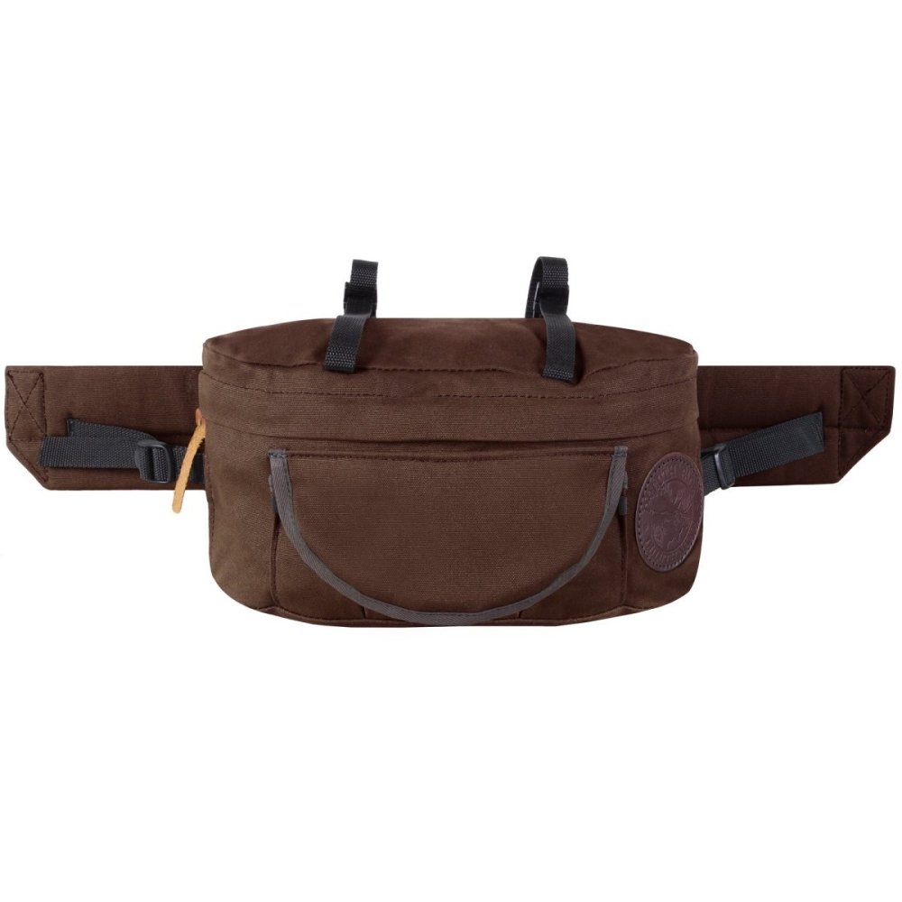 Duluth Pack 9 Liter Capacity Brown Canvas Lumbar Pack - Flockneti