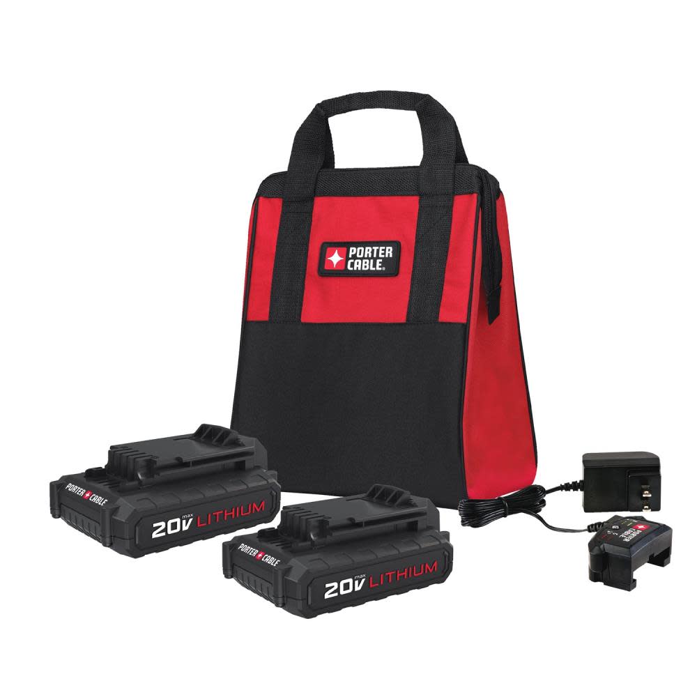 Porter Cable 20-Volt Max-Volt-Amp Hours Power Tool Battery - Flockneti