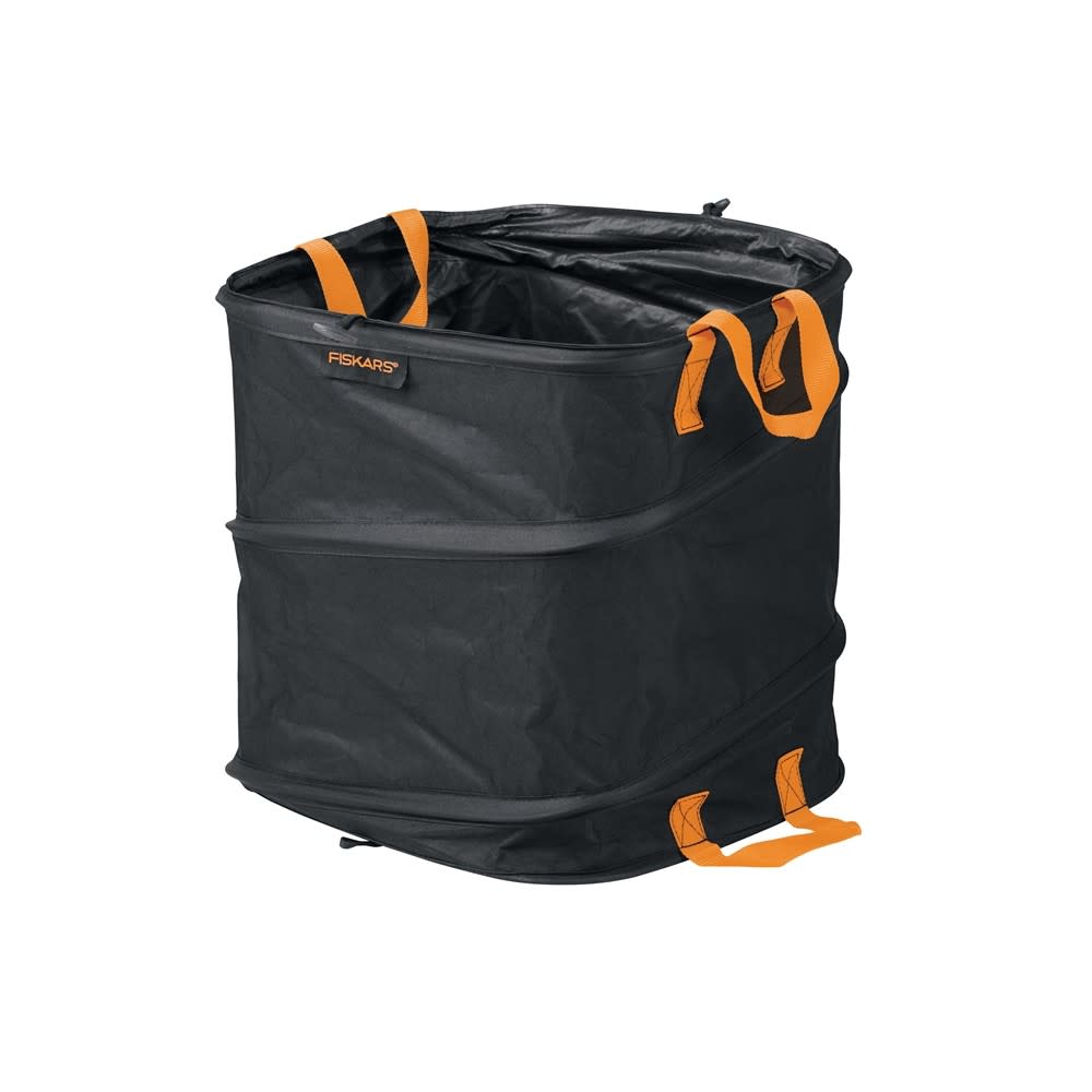 Fiskars 19 Gallon Black Square Collapsible Garden Bag - Flockneti