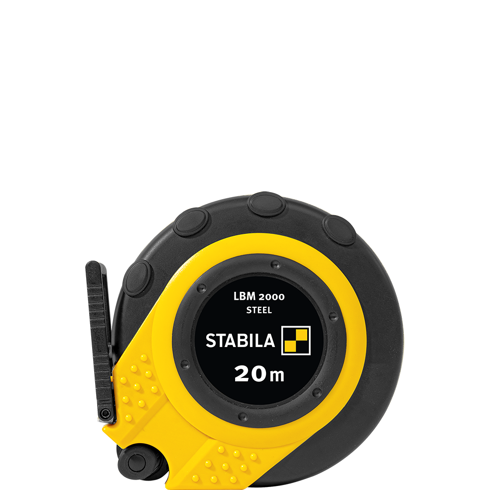 Stabila Tape Measure LBM 2000 STEEL 20M CM Metric Scale CLOSE CASED TAPE - Flockneti