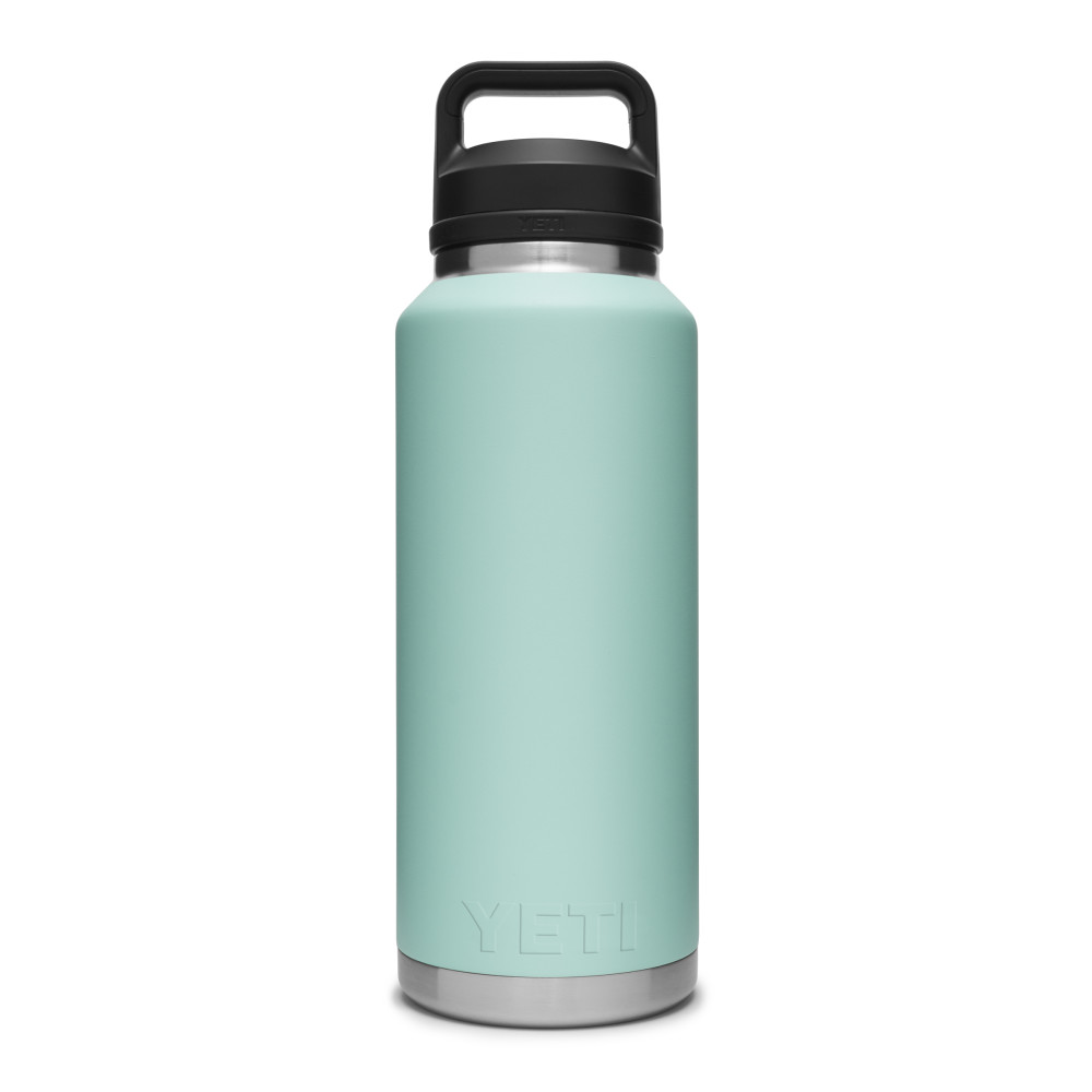Yeti Rambler Bottle with Chug Cap 46oz Seafoam - Flockneti
