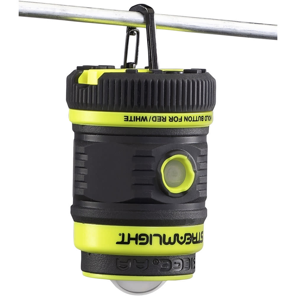 Streamlight Siege AA Alkaline Yellow Magnetic Work Lantern - Flockneti