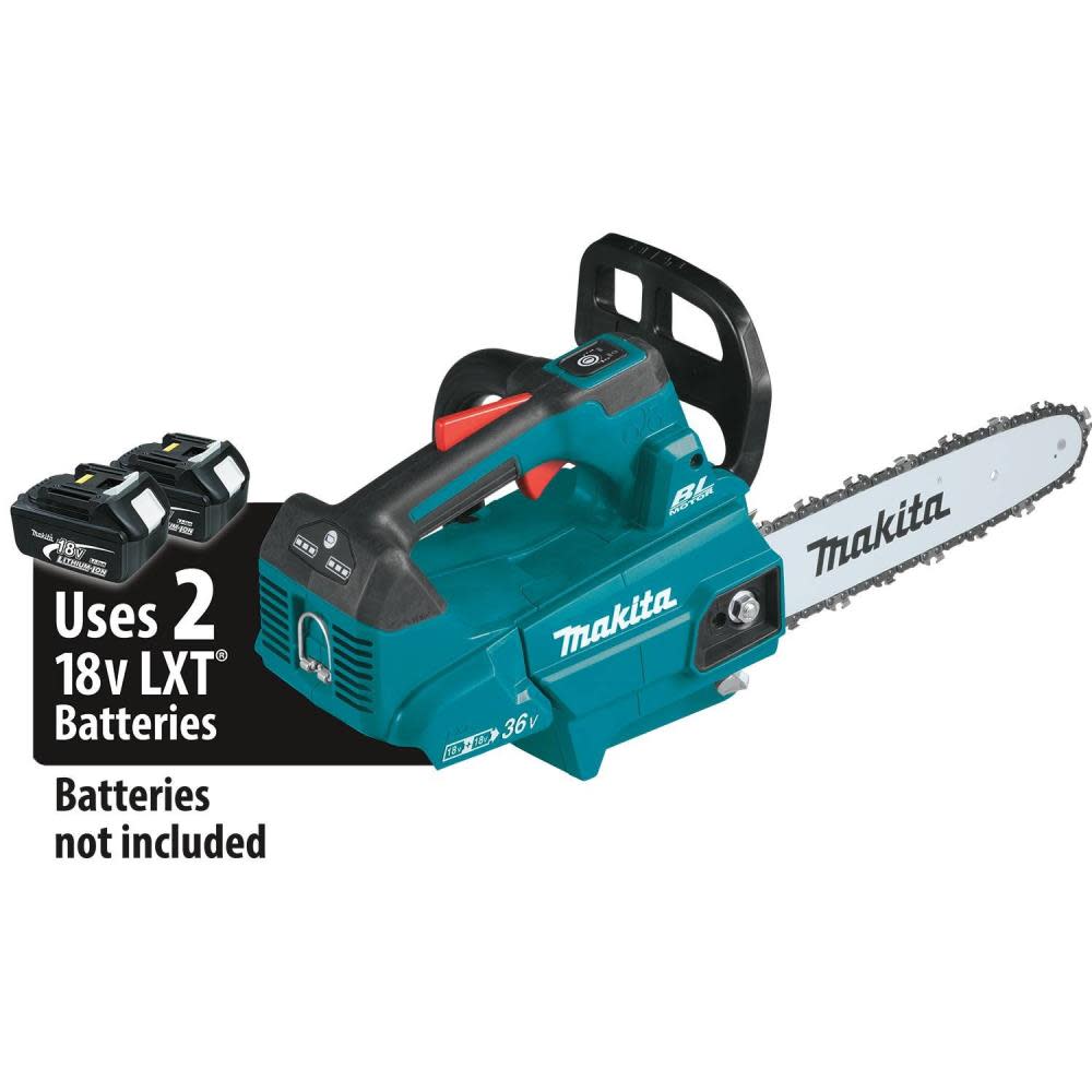 Makita 18V X2 (36V) LXT Chain Saw Lithium Ion Brushless Cordless 14″ Top Handle Bare Tool - Flockneti