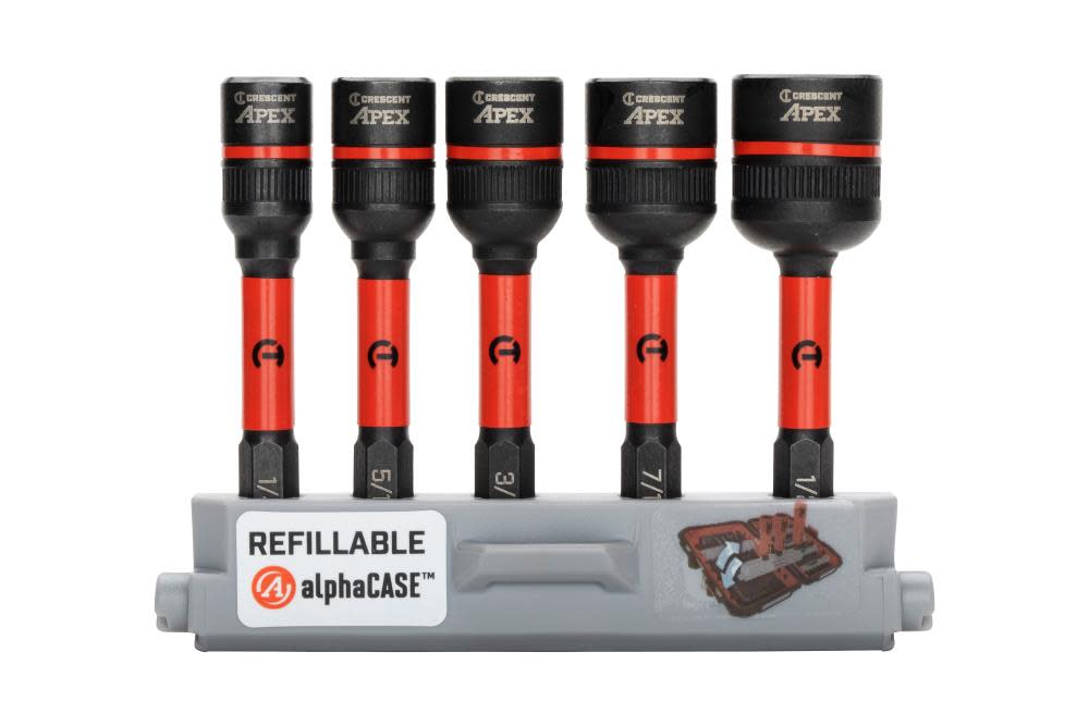 Crescent APEX Bolt Biter Impact Nut Extractor and Driver Set 5pc - Flockneti